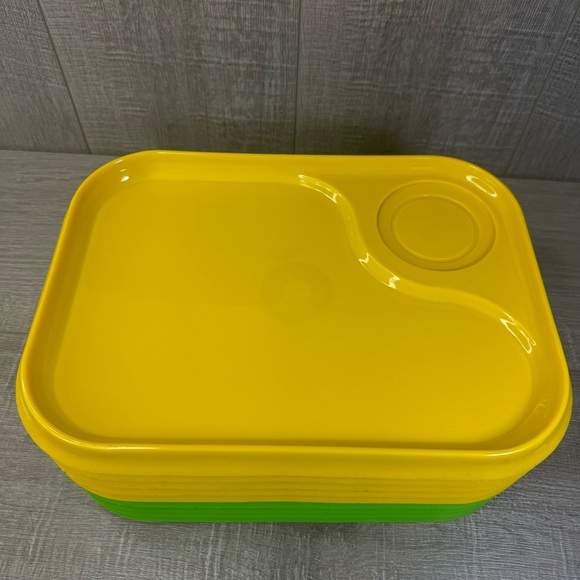 11 Ingrid Plate Snack Plastic Tray Lunch Vintage MCM 1970s Picnic Camping Patio - Picture 11 of 16